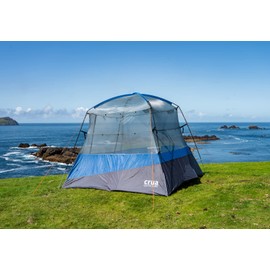Crua Xtent Outdoor Camping Tent – Vertically Extendable 2 Person Tent for Camping, Easy Pop-Up Assembly, Lightweight and Waterproof Outdoor Gear for Hiking, Backpacking, Weather Resistant (Blue)