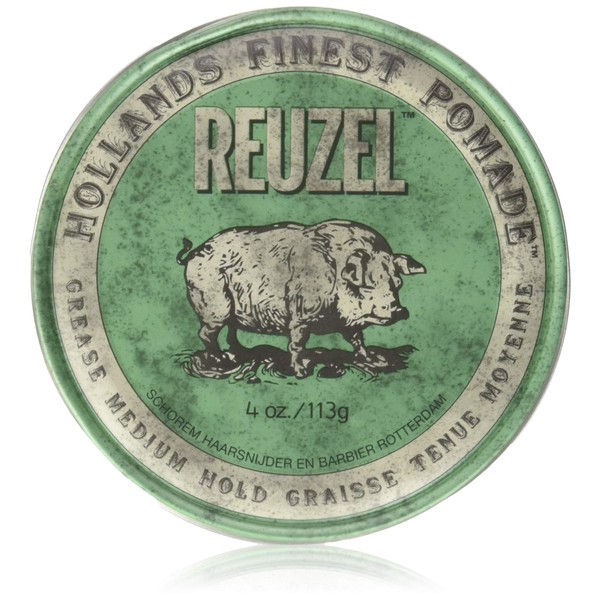 REUZEL Pomade Green Grease Medium Hold 113 g