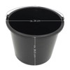 DEWEPRO® Construction Bucket - 5 Litre Plastic Bucket - Extra