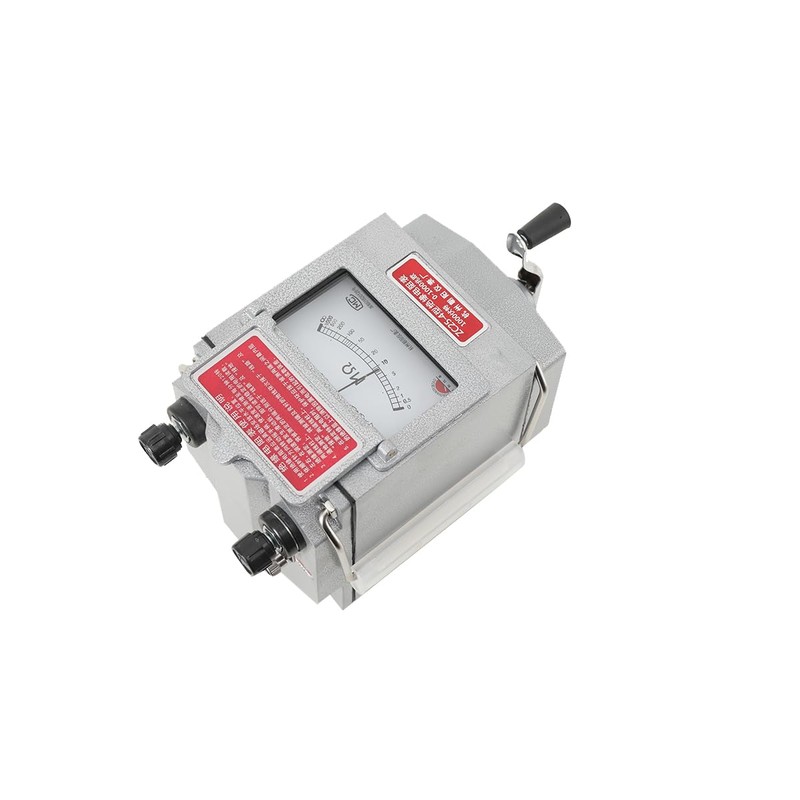 Lfhelper Megohmmeter Insulation Resistance Tester 0~1000MΩ Megger Meter, Megohmmeter Set