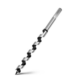 15/32 x 9 inch Auger Drill Bit for Wood,12x230mm Hex Shank Ship Auger Bit for Soft Wood, Hard Wood, Plastic, Composite Materials and DIY Projects
