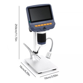 Andonstar AD106S USB Digital Microscope 4.3'' HD 1080P for SMD Soldering Repair