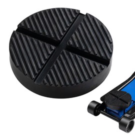 Mirhua Jack Pad Rubber Super Heavy Duty Universal Attachment Rubber Pad Adapter for Jack Up to Prevent Damage to Automotive Metal Etc., Black