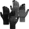 COOYOO Winter Gloves for Women and Men 1/2/3 Pairs,Touch Screen