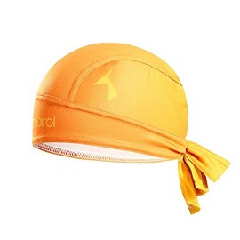 Cabirol Shine Unisex Bandana Hat Headscarf for Cycling and Other Outdoor Sports, orange