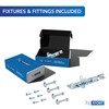 XFORT® 2 Pack Brenton Strong Sliding Lockable Padbolt 100mm (4")