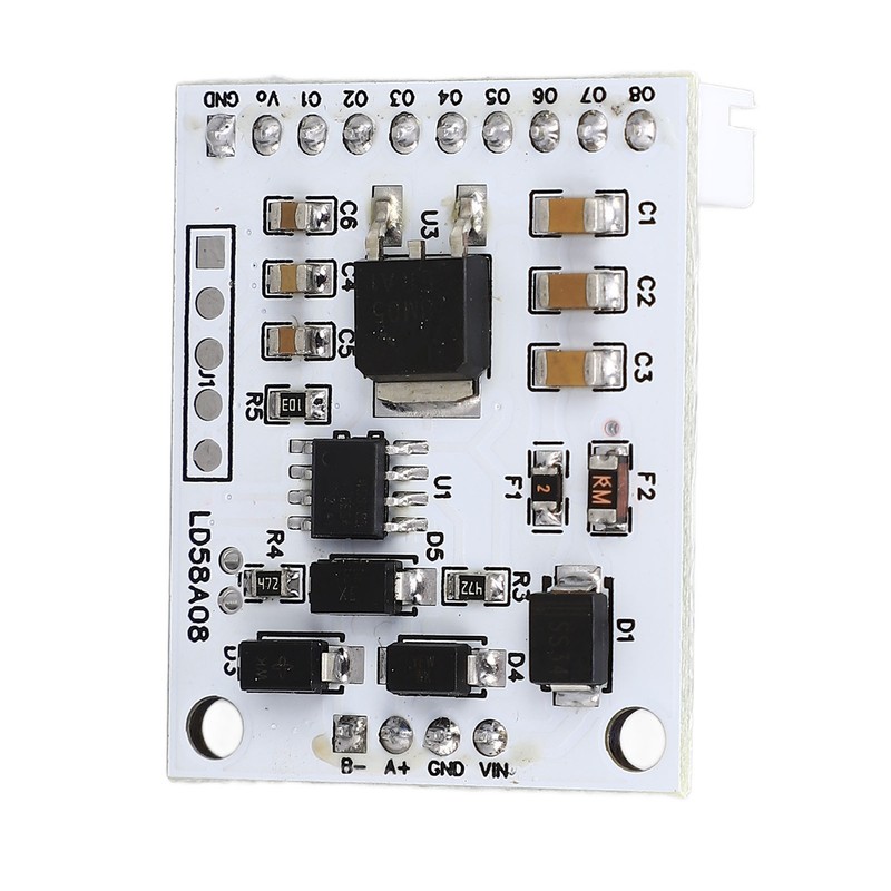8 Channel RS485 to PWM Output Transistor Driver Module Multifunctional