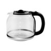 Capresso 4416.01 12 Cup Replacement Glass Carafe for 416, Black