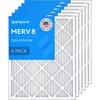 SpiroPure 17.5X21X1 MERV 8 Geothermal Air Filters - Made in
