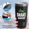 Snake Lovers Black Edition Viking Tumbler 20oz - Snake whisperer