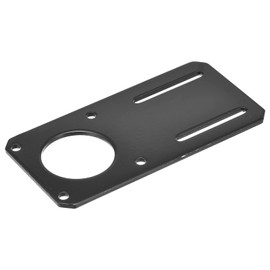 MECCANIXITY Motor Bracket Motor Mounting Holder 132x65mm Black for NEMA 23 Stepper Motor