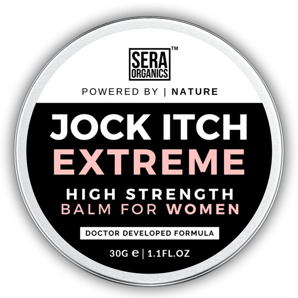 Jock Itch Treatment for Women | Antifungal Cream | Skin Jock Itch Treatment Antifungal | 30ml by Sera Organics