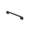Zinc Alloy Matt Black Handle Cabinet Door Handles and Pulls