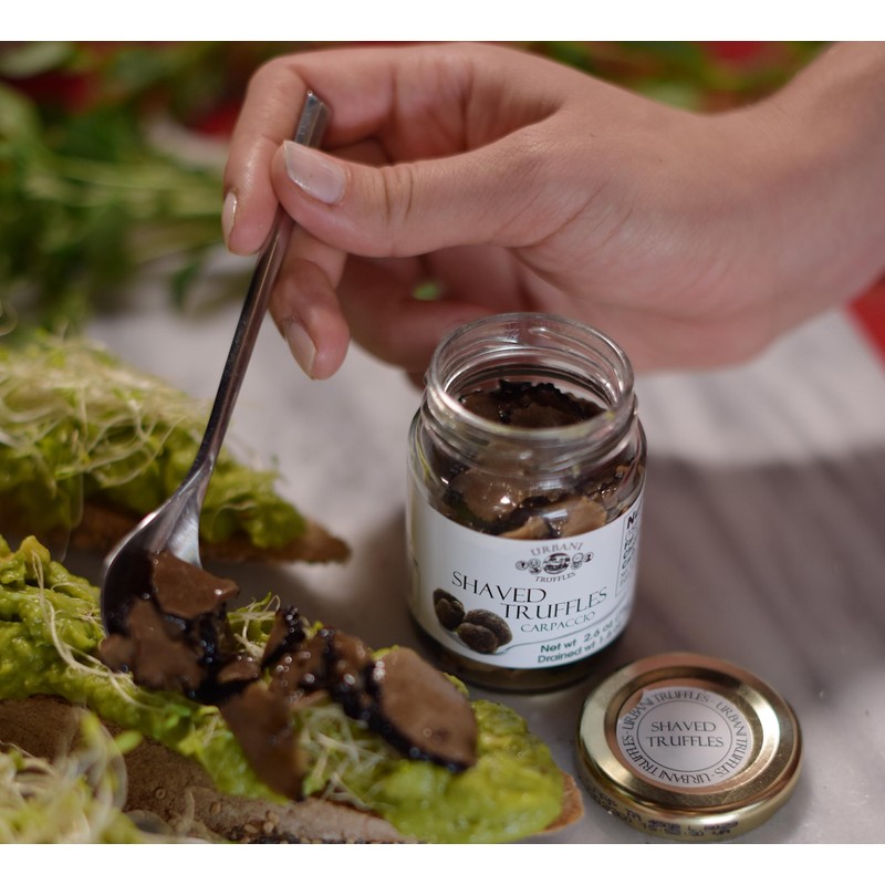 Urbani Truffles Shaved Summer Black Truffle Carpaccio 2.6 oz -
