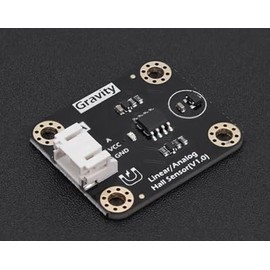 Gravity: Linear/Analog Hall Effect Sensor with ±1200 GS Magnetic Field Range - SKU DFR1132