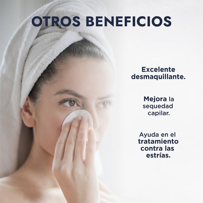 Hebbe - Aceite de Almendras Dulces 100% Puro, Hidratante y