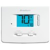 Braeburn Single-Stage Dual Powered Non-Programmable Thermostat, White, 2" LCD Display,