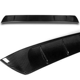 EPARTS Real Carbon Fiber Rear Window Roof Visor Spoiler Compatible with 2020 2021 2022 2023 Toyota GR Supra A90