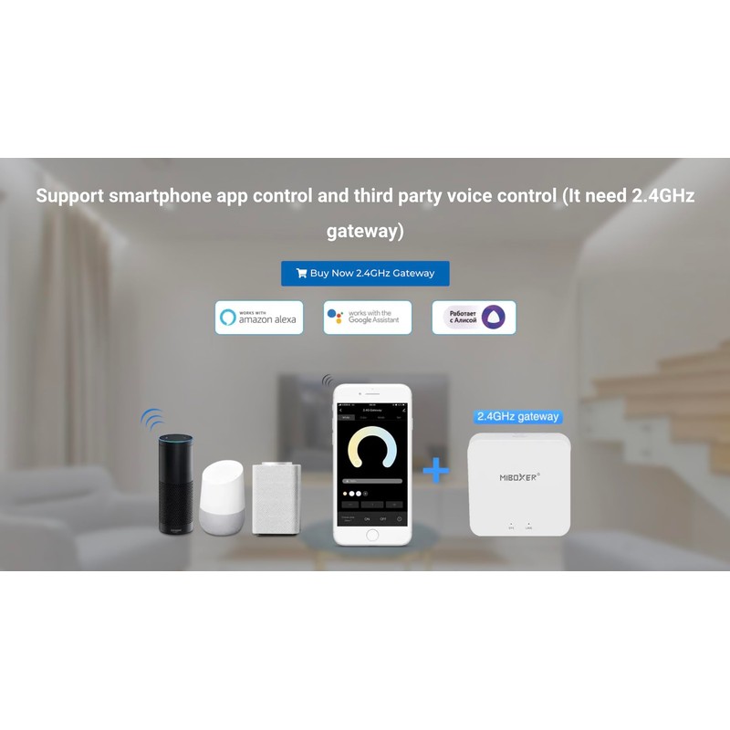 Miboxer TRI-C1 AC Triac RF+Push Dimmer