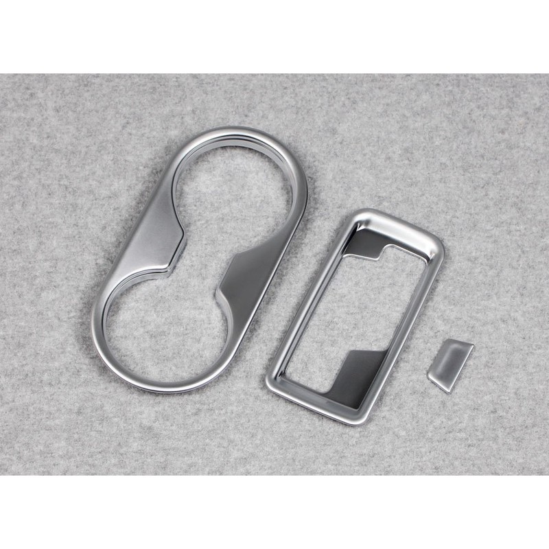 Generic Matte Car Cup Holder + Gear Shift Panel Cover
