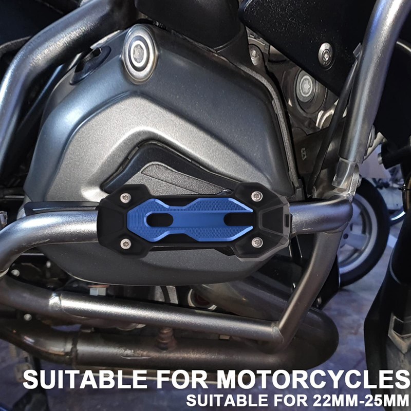 Engine Guard Bumper Crash Bar,Universal 22mm 25mm Motorcycle Engine Guard