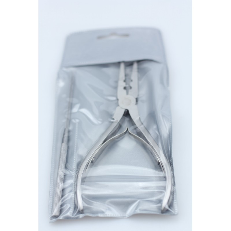 Attach Remover Pliers Clamp Tool for Micro Ring Link Tube