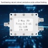 Garosa RF Power Splitter 2-Way Power Divider 0.5-6GHz 30W Signal
