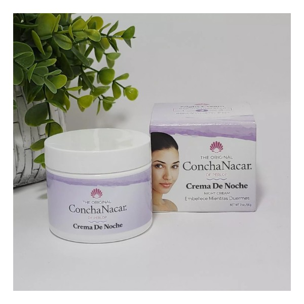 Concha Nacar Crema de Noche Anti-aging Anti-wrinkle Moisturizer by Perlop