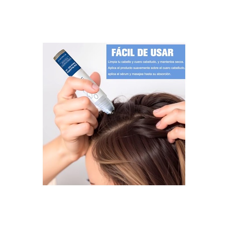 Rosemary Hair Serum Roll-On, Sérum Capilar, Hair Growth Serum