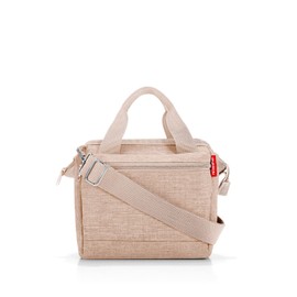 reisenthel Allrounder Cross Twist Coffee – Kleine Crossbody Bag mit abnehmbarem und verstellbarem Schultergurt – Aus wasserabweisendem Material