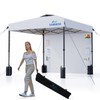 10X10 Pop Up Canopy Tent,Removable Pockets Sidewall for Extra Storage,Easy