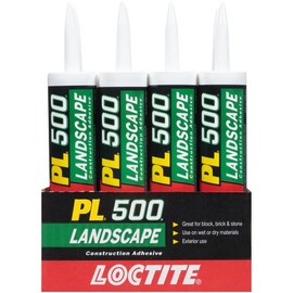 Loctite PL 500 Landscape Block and Paver VOC Construction Adhesive 10-Ounce Cartridge (1654392)