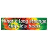 What A Long Strange Trip It's Been Large Bumper Sticker
