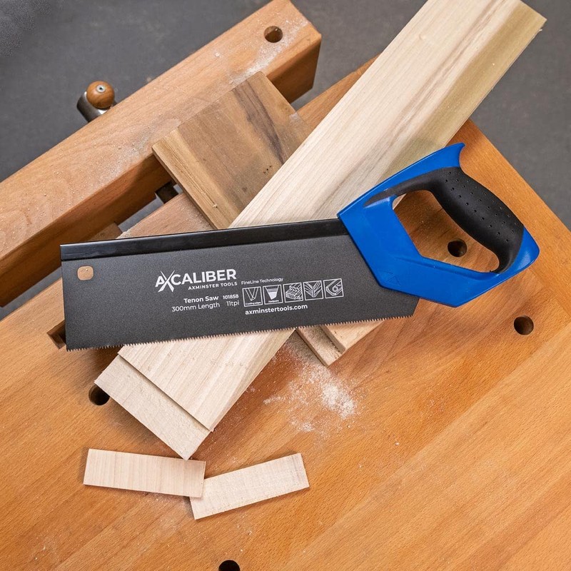 Axcaliber Fineline PTFE Tenon Saw 11tpi - 300mm