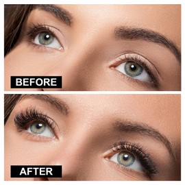 Kit de Grupos de Pestañas, Kit de Extensión de Pestañas, Pestañas Postizas, Juego de Caja de Plástico de 108 Grupos, Kit de Extensión de Pestañas DIY, Kit de Grupos de Pestañas (1)