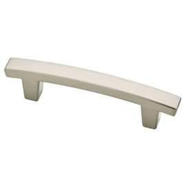 Franklin Brass P29519K-SN-C Satin Nickel Pierce Kitchen or Furniture Cabinet Hardware Drawer Handle Pull, 3-Inch, Heirloom Silver