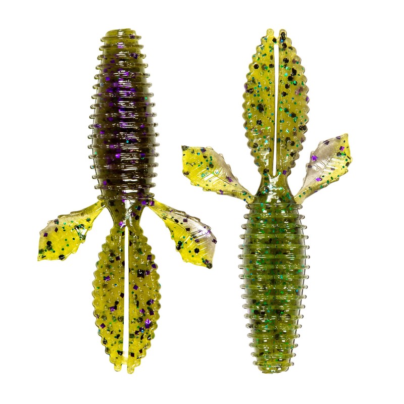 Z-Man TBUGZ-298PK6 TRD Bugz 2.75" Sprayed Grass 6 Pack