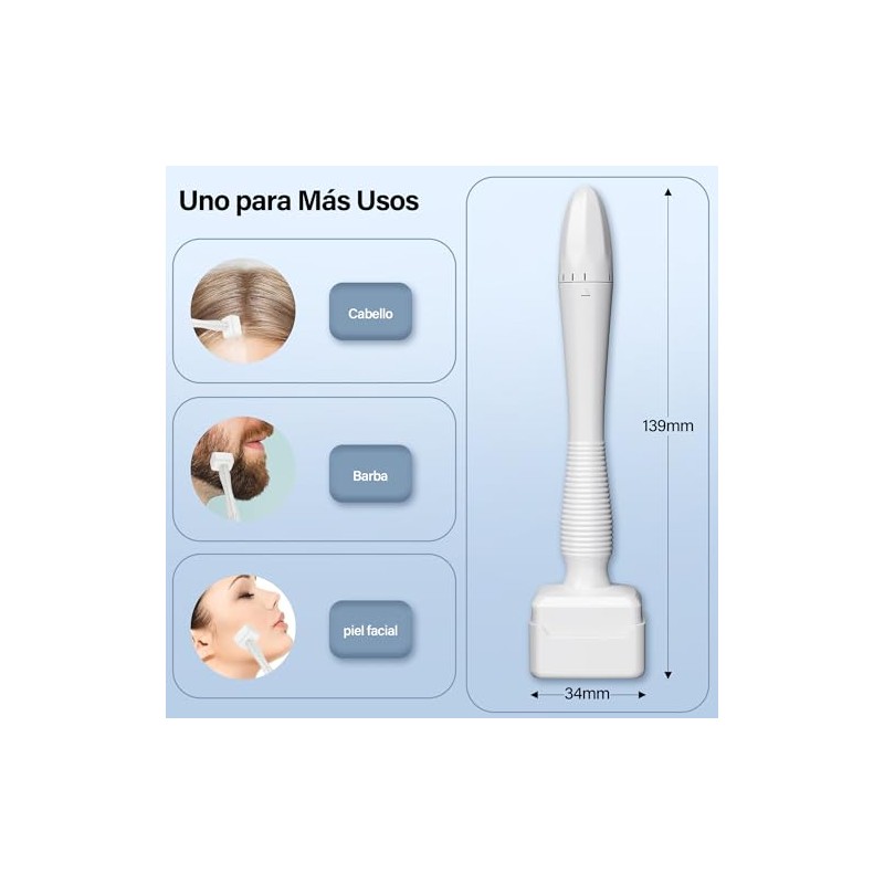 Sello de Microagujas 0.25 mm, Alternativa al Rodillo de Microagujas,