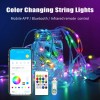 15M/Roll Energy-Saving for Fairy Lights Remote App Control Dimmable White