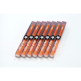 elitegrips S48 Star Golf Grips, Set of 7, Wild Orange with Backline