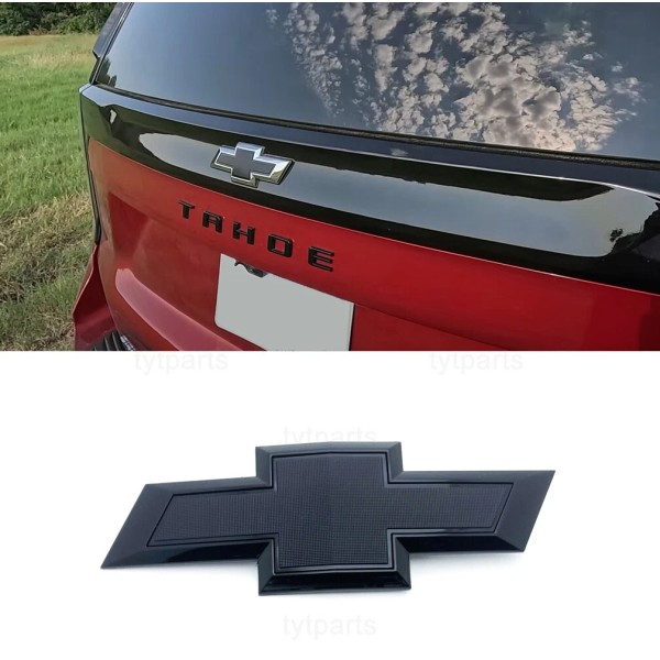 Custom 2021-2025 Suburban & Tahoe Rear Custom Gloss Black Bowtie