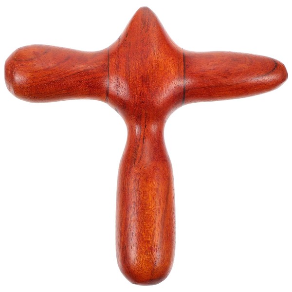 Healvian Massagewerkzeug aus Holz, ergonomisch, für Akupressurmassage, zur Linderung und