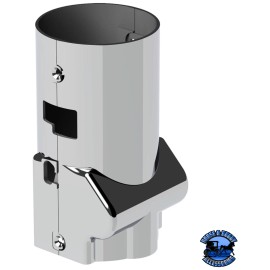 UNITED PACIFIC INDUSTRIES CHROME MIDDLE STEERING COLUMN COVER FOR KENWORTH W900/T800 (1986-2002) & PETERBI