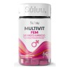 Sluu Multivitamnico Mujer Gomitas cido Flico, Hierro, Calcio, Vitamina B12,