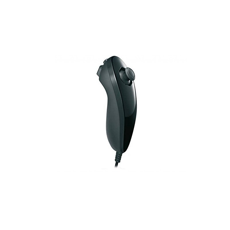 C-FUNN Klassischer Nunchuck-Controller für Wii Wii U, Schwarz und Weiß,