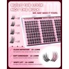 Natural Wispy Lash Clusters 10-16mm Mixed Length