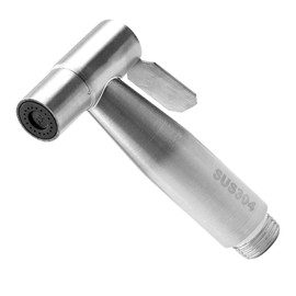 Tabanzhe Handheld Pressurised Bidet Sprayer - Stainless Steel Bidet Bathroom Sprayer Bidet Tap, Portable Cleaning, Rust Resistant and Water Saving for Bidet, Nappy Cleaning and Pet Bathing