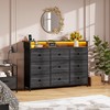 Nicehill 9 Drawer Dresser for Bedroom, TV Stand for Bedroom,