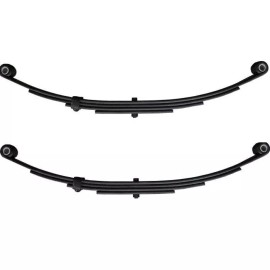 EMCO PR4B Double Eye 4 Leaf Spring for 3,500 Lb Trailer Axles - 25-1/4" Long - 2 Pack