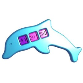 Clippasafe Dolphin Bath Water Temperature Gauge